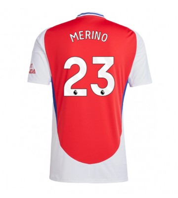 Arsenal Mikel Merino #23 Primera Equipación 2024-25 Manga Corta